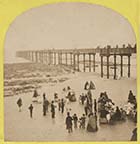Pier and Minstrels on beach | Margate History